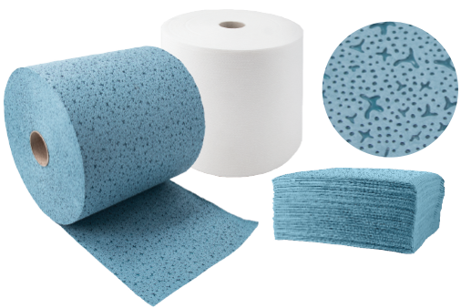 Putzücher und Putztuchrolle PP-Tex