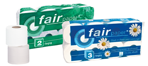 Toilettenpapier fairpaper